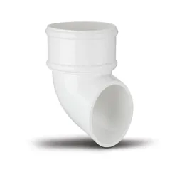 Polypipe Round 68mm Downpipe Shoe White