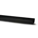 Polypipe Square 112mm x 4m Gutter Black