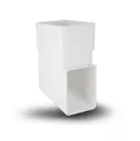 Polypipe Square 65mm Downpipe Shoe White