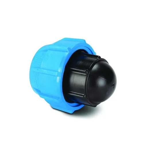 PolyFast End Plug  20mm  Black/Blue   40920