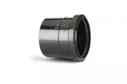 Polypipe 110mm Soil Single Socket Coupling Black (SH43B)