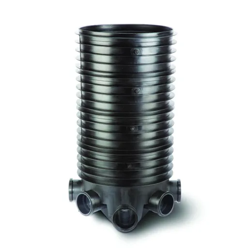 ICDB3 Polypipe 110mm Deep Inspection Chamber Base & 4 Risers