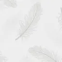 Holden Décor Marcia Grey Feather Metallic effect Smooth Wallpaper