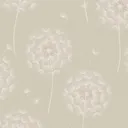 Holden Décor Opus Allora Cream Dandelion Embossed Wallpaper