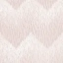 Holden Décor Statement Pink Chevron Glitter effect Textured Wallpaper