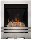 Focal Point Lulworth multi flue Brushed stainless steel effect Remote controlled Fire FPFBQ236