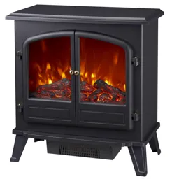 Focal Point Weybourne Electric Stove Black Stove