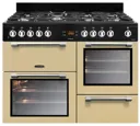 Leisure Cookmaster CK110F232C Cream Freestanding Dual fuel Range cooker with Gas Hob