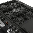 Leisure Cuisinemaster CS100F520K Black Freestanding Dual fuel Range cooker with Gas Hob