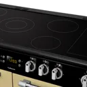 Leisure Cookmaster CK100C210K Cream Freestanding Range cooker with Electric Hob