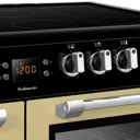 Leisure Cookmaster CK100C210K Cream Freestanding Range cooker with Electric Hob