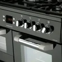 Leisure Cuisinemaster CS90F530K Black Freestanding Dual fuel Range cooker with Gas Hob
