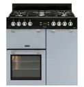 Leisure Cookmaster CK90F232B Blue Freestanding Dual fuel Range cooker with Gas Hob