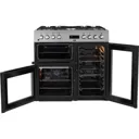 Beko KDVF90X Freestanding Dual fuel Cooker with Gas Hob
