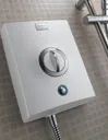 Aqualisa Quartz Electric Shower 8.5kW White & Chrome
