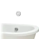 Aqualisa Unity Q Smart concealed bath filler with overflow