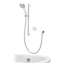 Aqualisa Unity Q Smart concealed shower pumped with adjustable handset and bath filler with overflow