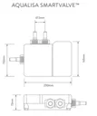 Aqualisa Optic Q Smart Shower Concealed Adjustable Head (High Pressure/Combination)