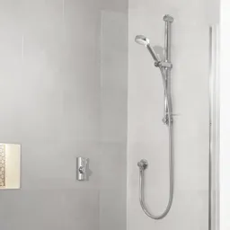 Aqualisa Visage Q Thermostatic Smart Shower Concealed with Adjustable Head - Gravity Pumped