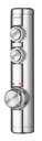 Aqualisa iSystem Smart Concealed Shower - Adjustable Head (High Pressure/Combi Boiler)