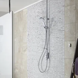 Aqualisa iSystem Smart Exposed Shower - Adjustable Head (Pumped for Gravity)