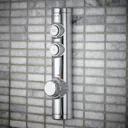 Aqualisa iSystem Smart Concealed Shower - Adjustable & Ceiling Fixed Heads (Pumped for Gravity)