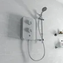 Gainsborough Slim Duo Electric Shower Titanium Grey 8.5kw - GSDTG85