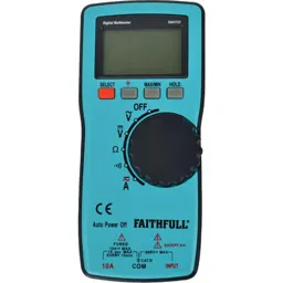 Faithfull EM3722 Auto Range Digital Multimeter