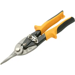 Faithfull Aviation Snips - Straight Cut, 250mm