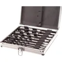 Faithfull 8 Piece Combination Auger Drill Bit Set