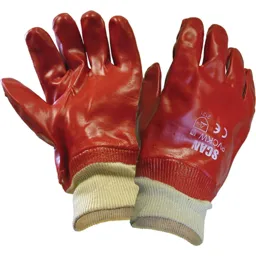 Scan PVC Knitwrist Glove - One Size