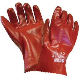 Scan PVC Gauntlet Glove - L