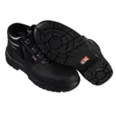 Scan Mens Dual Density Chukka Safety Boots - Black, Size 12