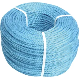 Faithfull Blue Poly Rope - 10mm, 30m