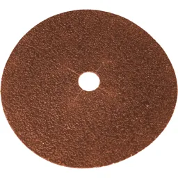 Faithfull Aluminium Oxide Sanding Discs - 178mm, 60g