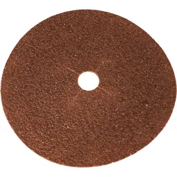 Faithfull Aluminium Oxide Sanding Discs - 178mm, 80g