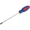 Faithfull Soft Grip Parallel Slotted Tip Screwdriver - 5.5mm, 150mm