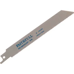 Faithfull S922Bf Metal Reciprocating Saw Blades - 150mm, Pack of 5