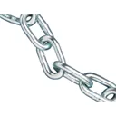 Faithfull A Link Metal Zinc Plated Chain - 2mm, 30m