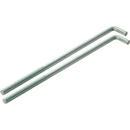 Faithfull External Building Profile Bolts - 230mm, Pack of 2
