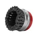 Faithfull Twisted Knot Wire Cup Brush - 80mm, M14 Thread