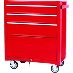 Faithfull 3 Drawer Roller Cabinet - Red