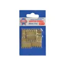 Faithfull Scutch Combs - 25mm, Pack of 5