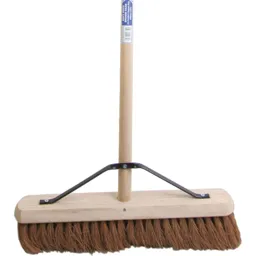 Faithfull Soft Coco Broom and Handle and Stay - 18"
