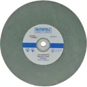 Faithfull Green Silicone Carbide Grinding Wheel - 200mm, 25mm, Fine