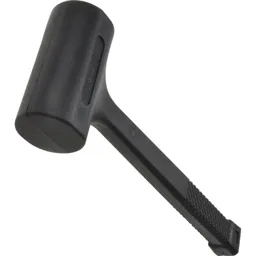 Faithfull Black PVC Deadblow Hammer - 680g