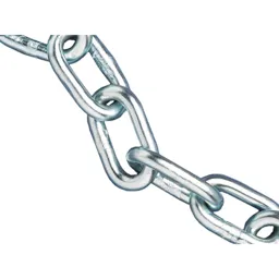 Faithfull A Link Metal Zinc Plated Chain - 5mm, 25m