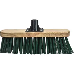 Faithfull Threaded Socket Stiff Green Broom Head 12" - 12"