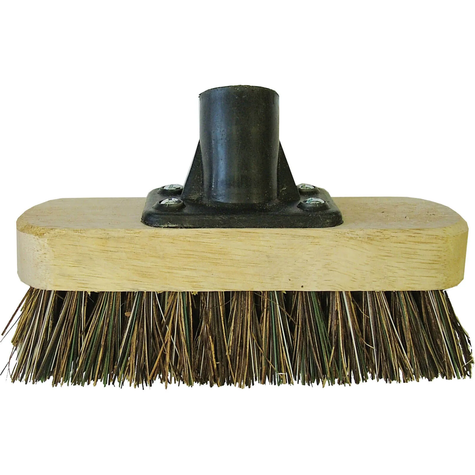 Faithfull Threaded Socket Deck Scrub Broom Head 7" - 7"
