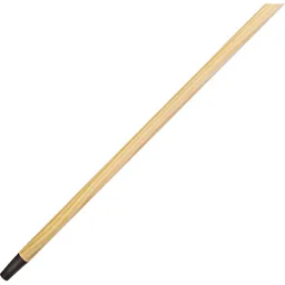 Faithfull 48" Wooden Broom Handle Threaded End - 28mm, 1200mm